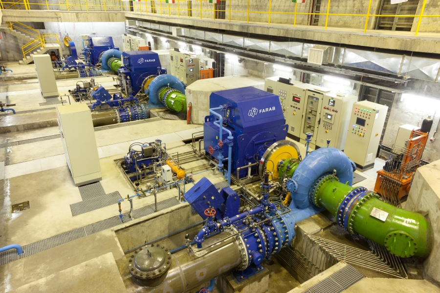 Azad hydro power plant