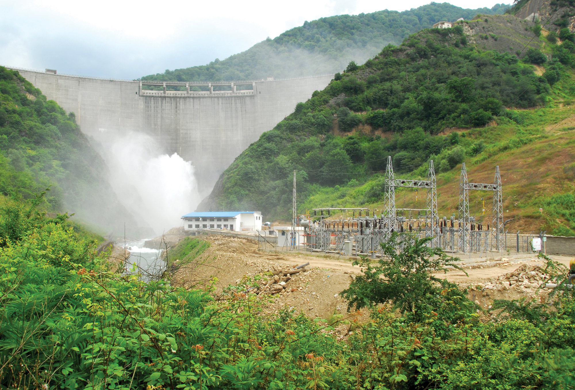 Shahid Rajaee hydro power plant