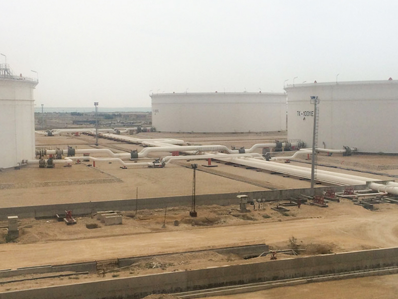 Assaluyeh tankage and condensate metering station