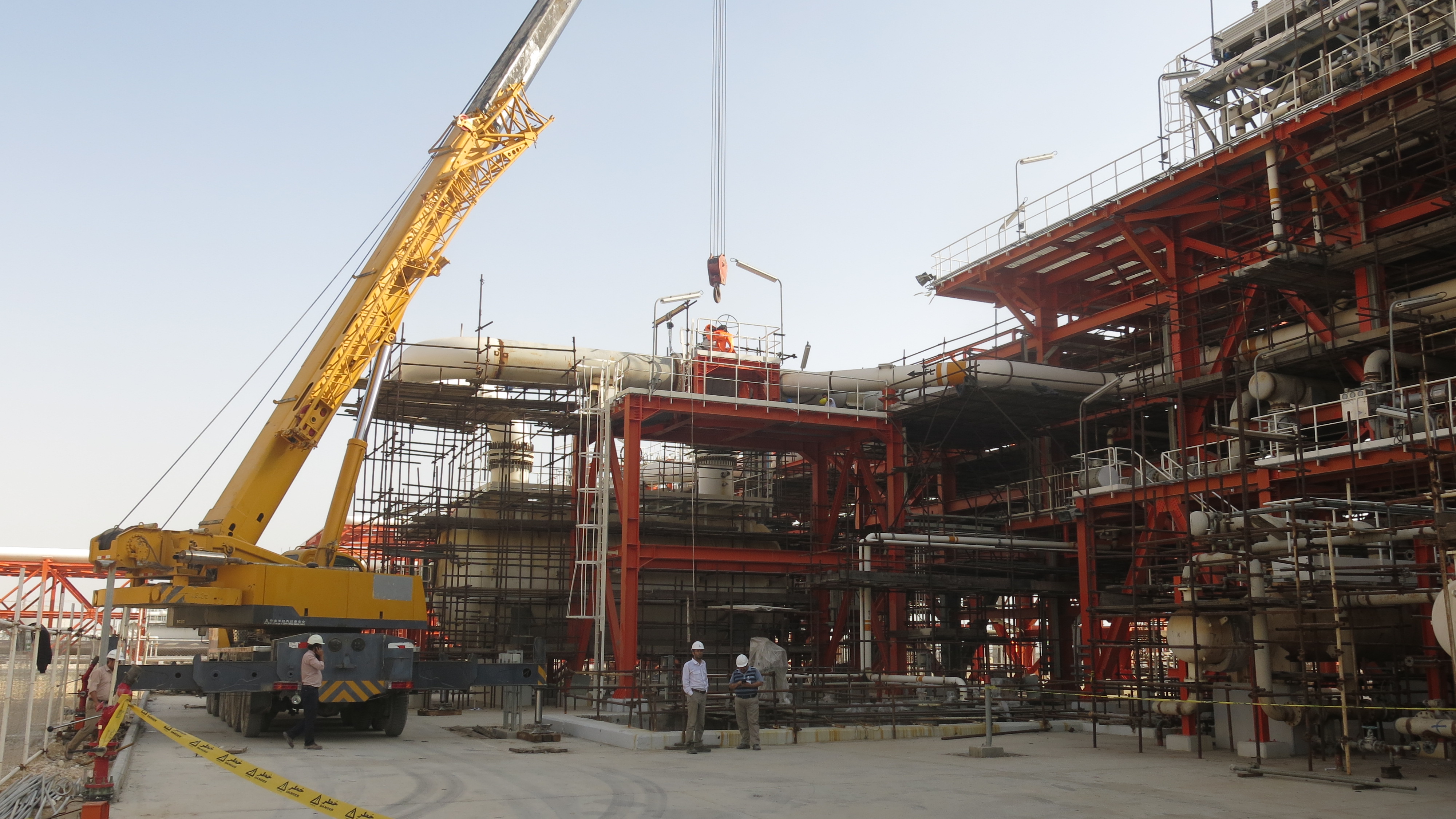 Remaining mechanical and piping works of phase 13 (units 147 and 148) in South Pars gas field