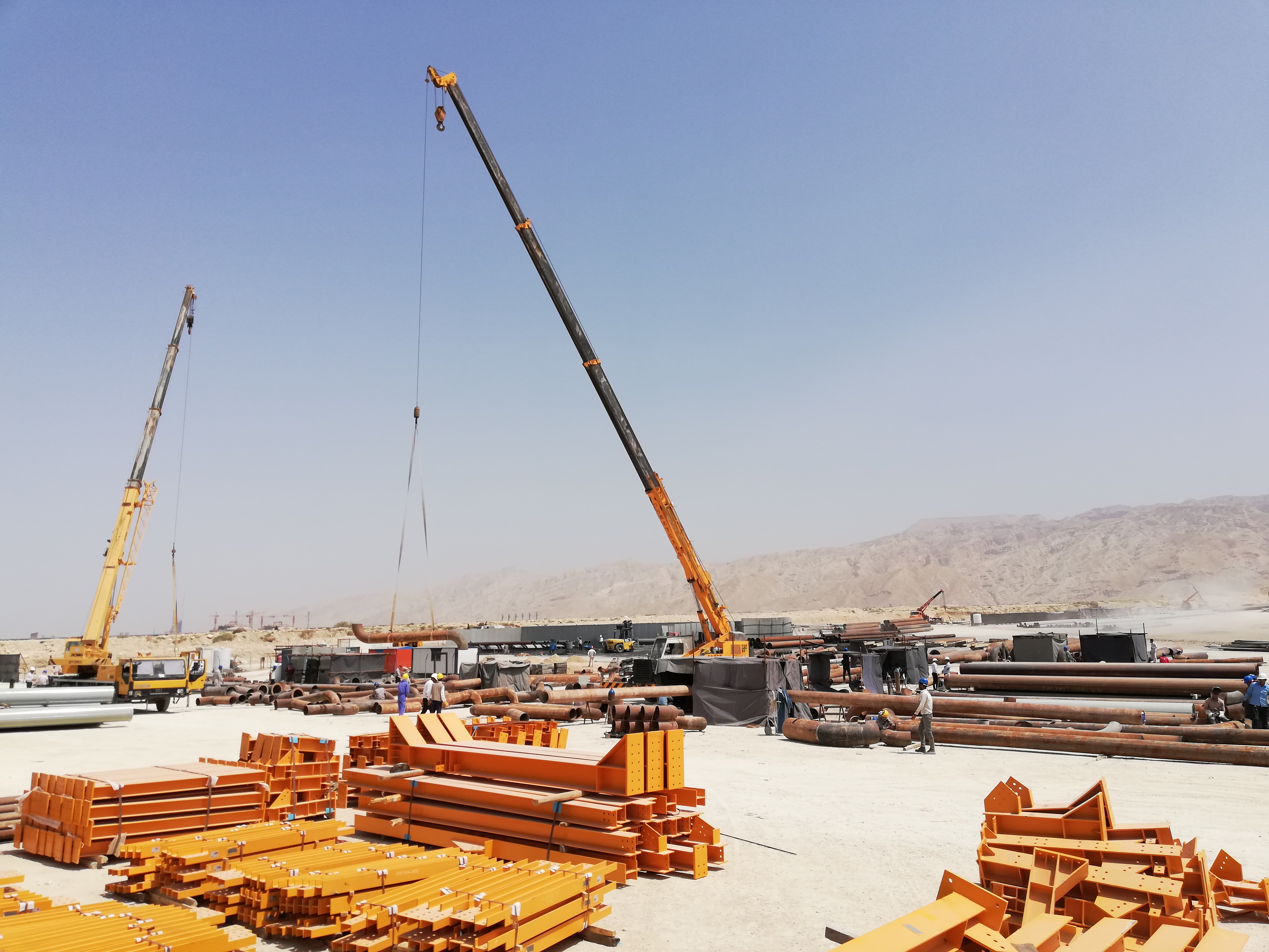 Piping and mechanical works of Tombak export & service port
